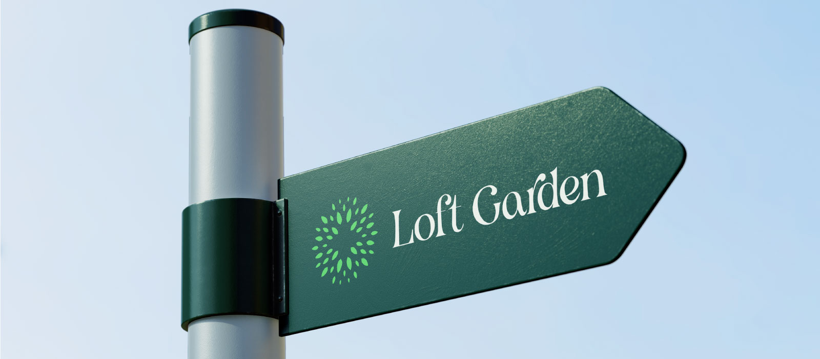 logo e brand identity loft garden | Alessandro Mancini Graphic Designer Freelance