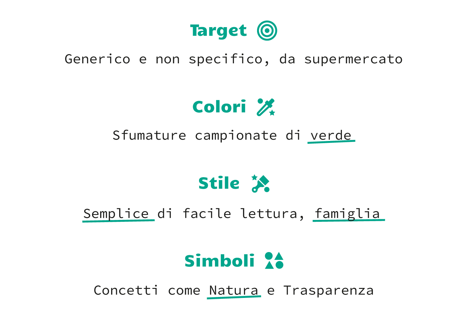 brief del progetto progettazione del logo e brand identity