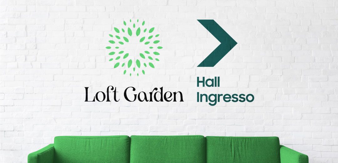 Loft Garden ingresso parco graphic design | Alessandro Mancini Graphic Designer Freelance